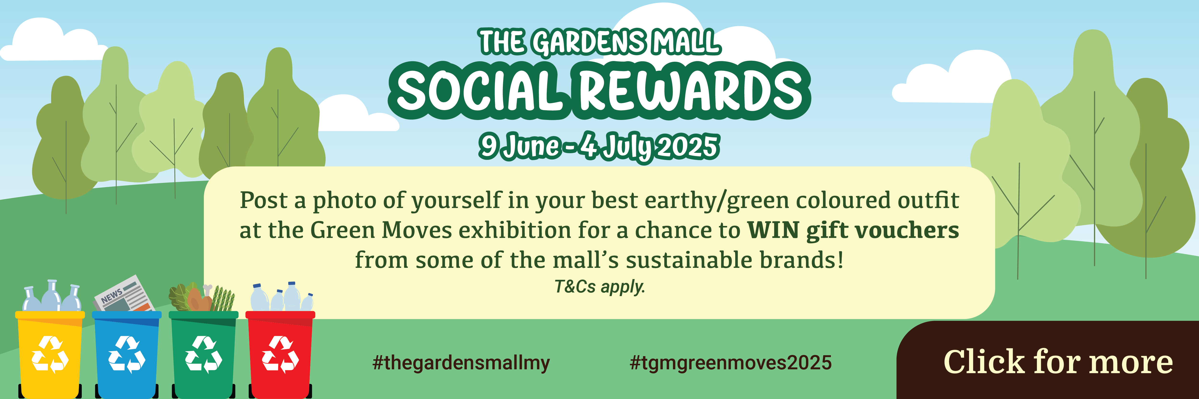 Green Moves 2025 Social Rewards